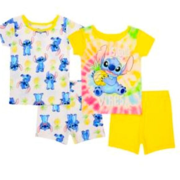 NWT TODDLER LILO STITCH 4 pc Pajama Set - Picture 1 of 1